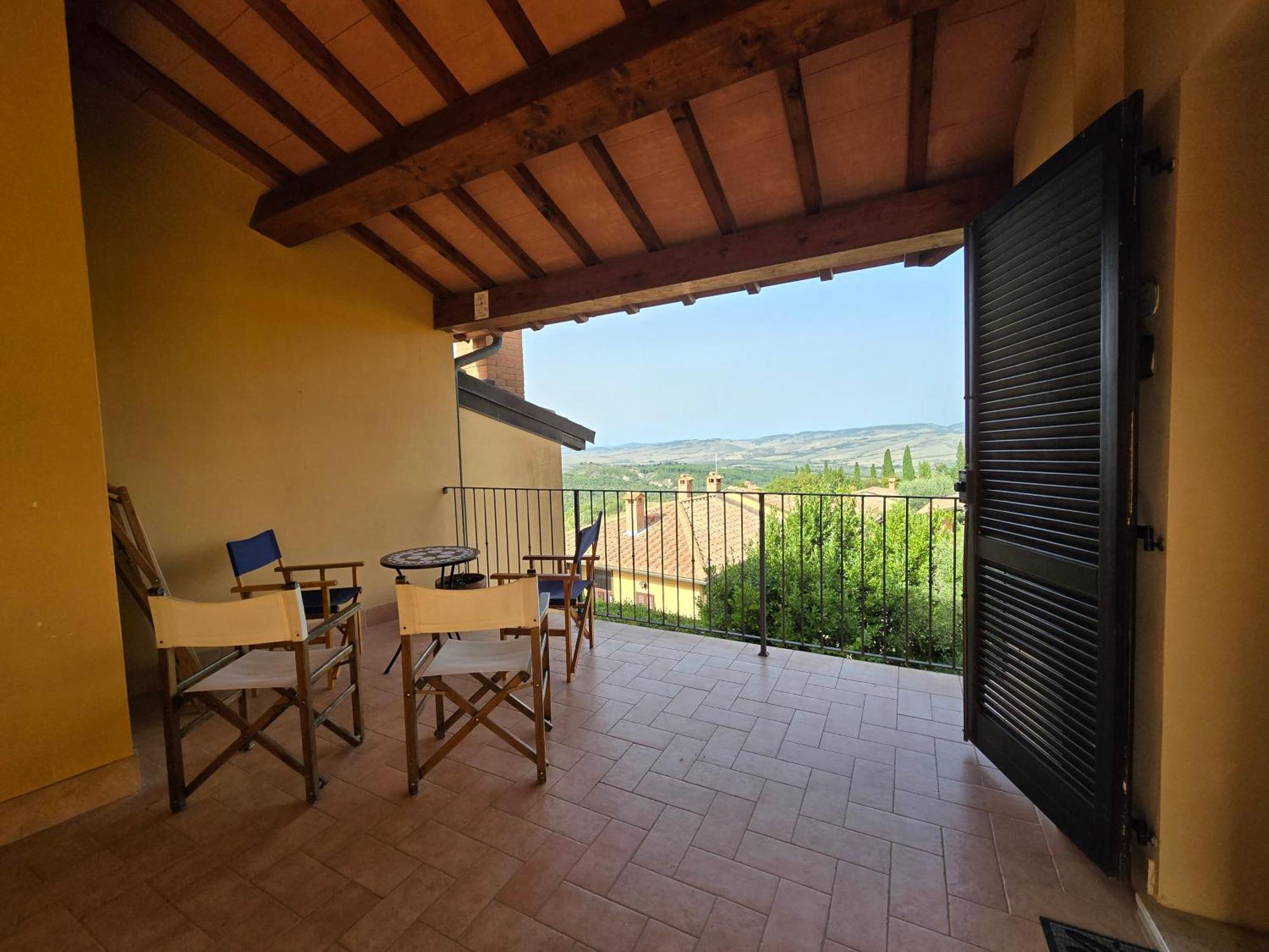 Finestra Della Val D'Orcia Apartment Contignano Exterior foto